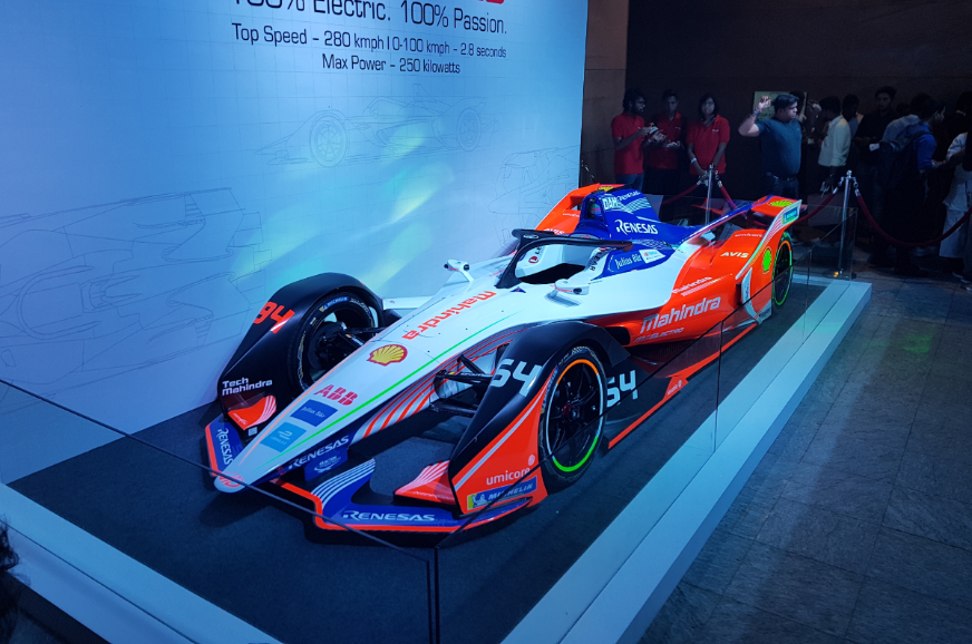 Mahindra Racing’s Gen2 Formula E car makes India debut - Image 1